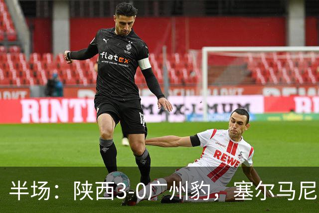 半场：陕西3-0广州豹，塞尔马尼1射2传，伊兰杜斯特传射